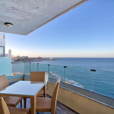 Seafront Sliema Apartment With Balcony & Sea Views By Jl Exteriér fotografie