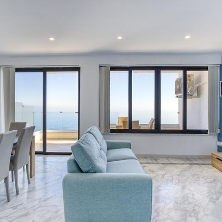 Seafront Sliema Apartment With Balcony & Sea Views By Jl Exteriér fotografie