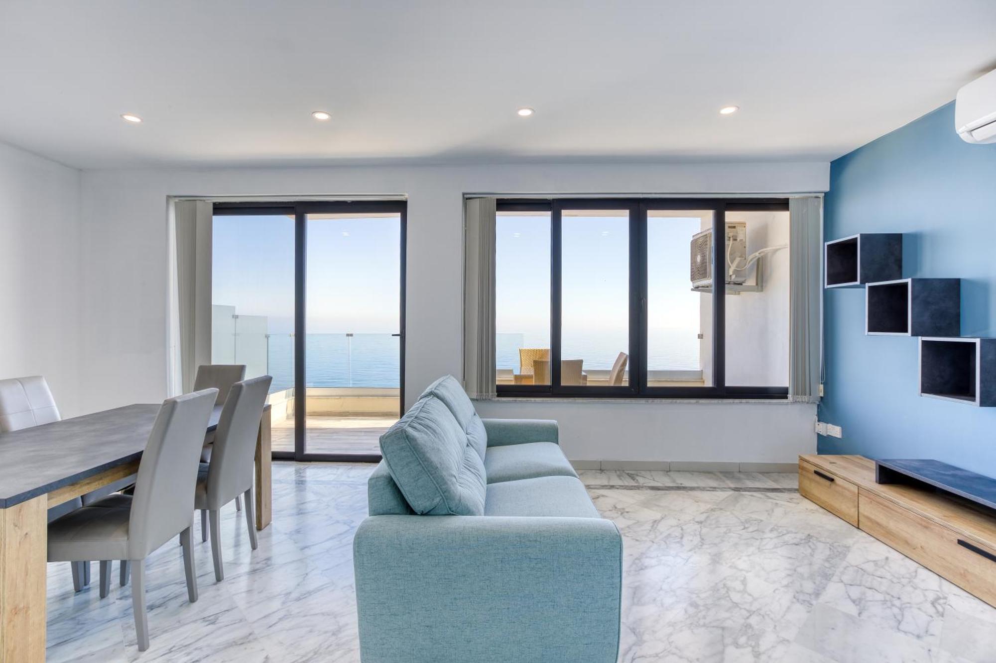 Seafront Sliema Apartment With Balcony & Sea Views By Jl Exteriér fotografie