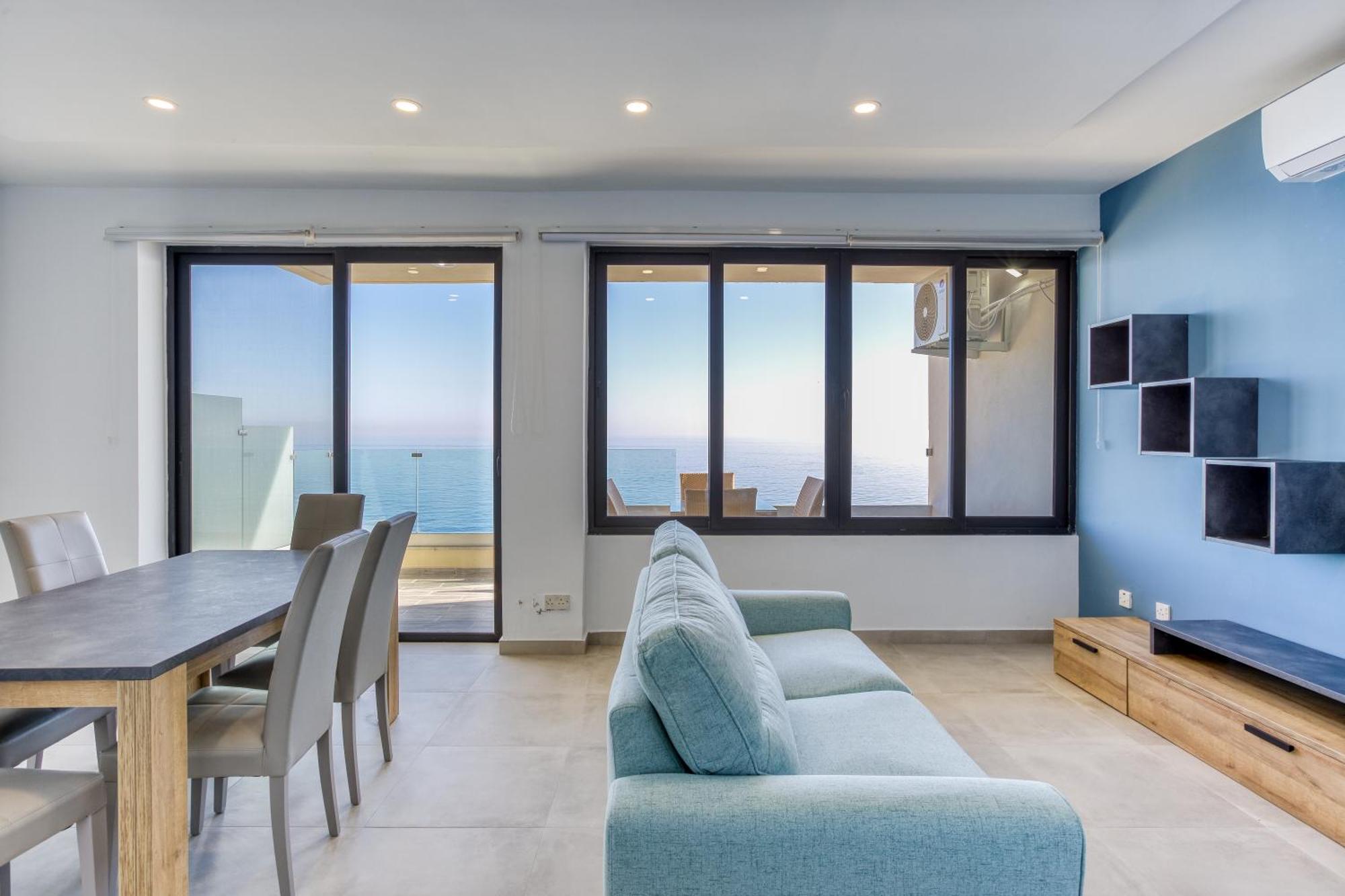 Seafront Sliema Apartment With Balcony & Sea Views By Jl Exteriér fotografie